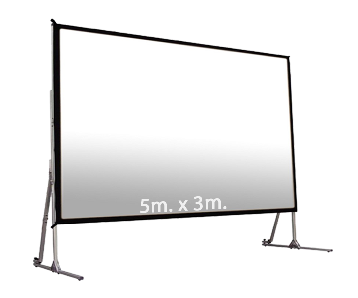Reer Projection Screen 5x3m